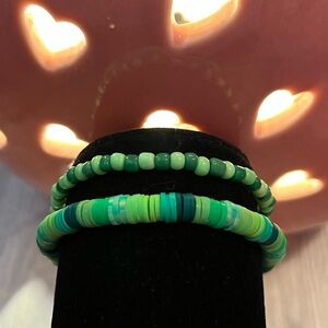 Green bracelet set💚